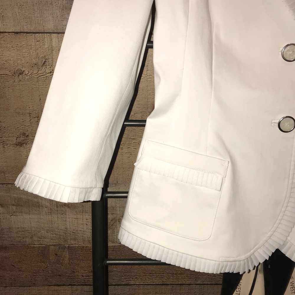 Etcetera Ruffle Blazer - image 5